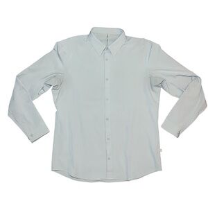 Lululemon Men's Light Tan Dress Shirt XL